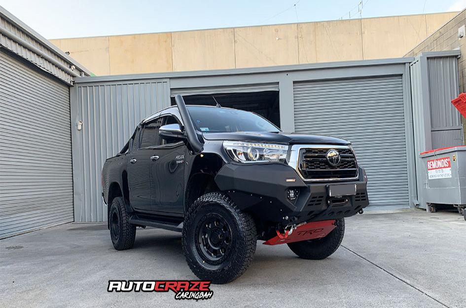 TOYOTA HILUX N80 4WD ATX AX201 CAST IRON BLACK